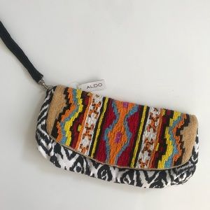 NWT Aldo beaded clutch